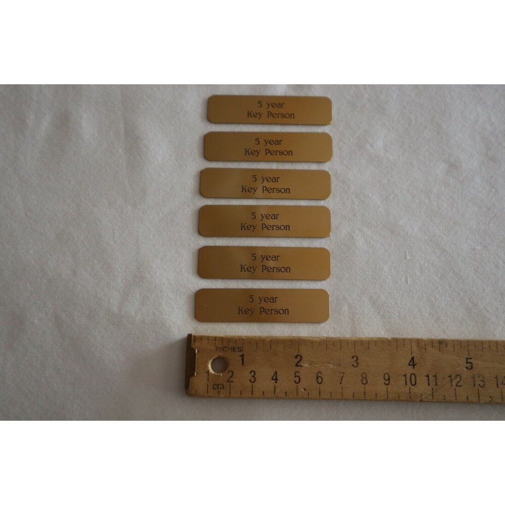 Lot 11x Longaberger Gold Tag Hostess and or Baskets Metal Blessings Show Biz Key - Picture 6 of 13